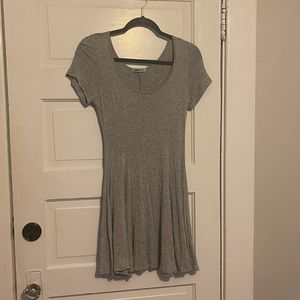 Grey panel “tshirt” dress
